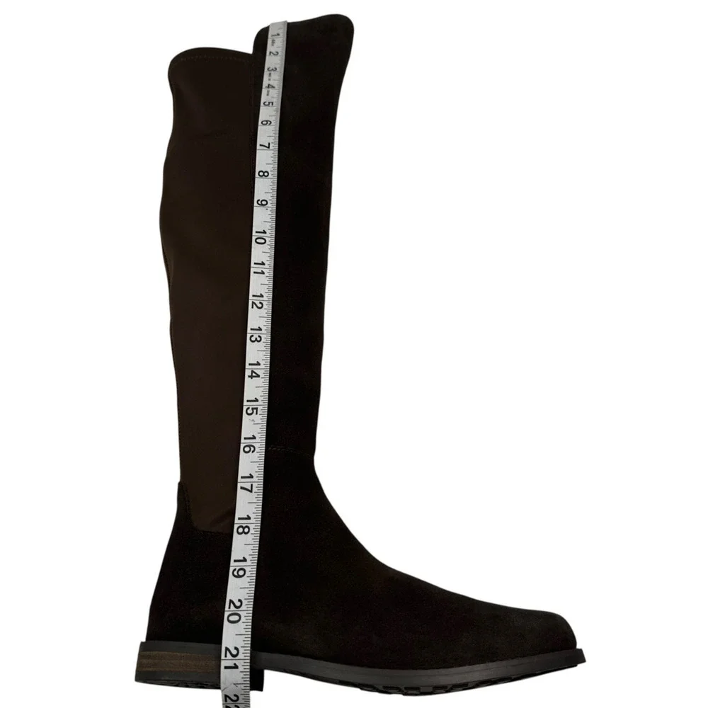 Blondo Layne Brown Suede Waterproof Over The Knee Boots Womens Size 7M New $220
